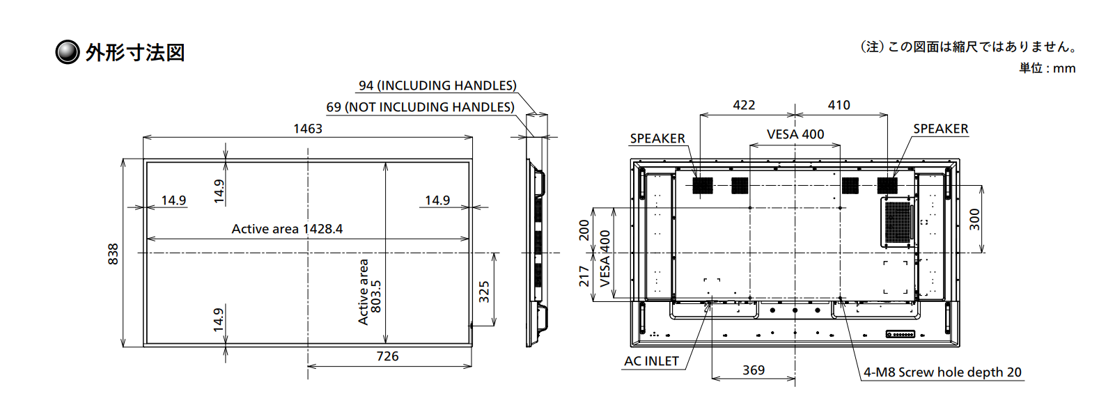 TH-65SQ2HJ Panasonic | 映像/音響機材のレンタルサービス | 株式会社
