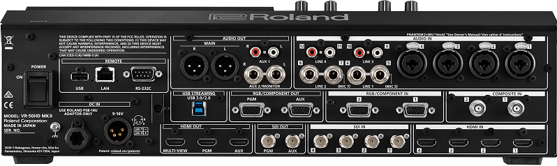 VR-50HD MKⅡ Roland | 映像/音響機材のレンタルサービス | 株式会社