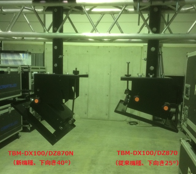 PT-DX100/ PT-DZ870用 吊り金具 (下向き40°) TBM-DX100/DZ870N