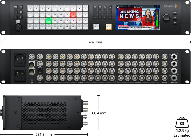 Blackmagic ATEM 1 M/E Constellation HD美品 Amazon.com : Blackmagic Design ATEM 1 M/E Constellation HD
