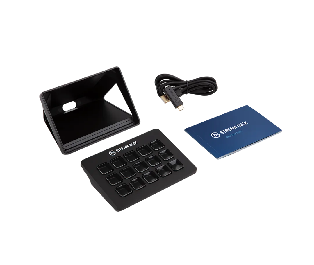 Elgato Stream 賢く Deck 32ボタン 黒 USB接続