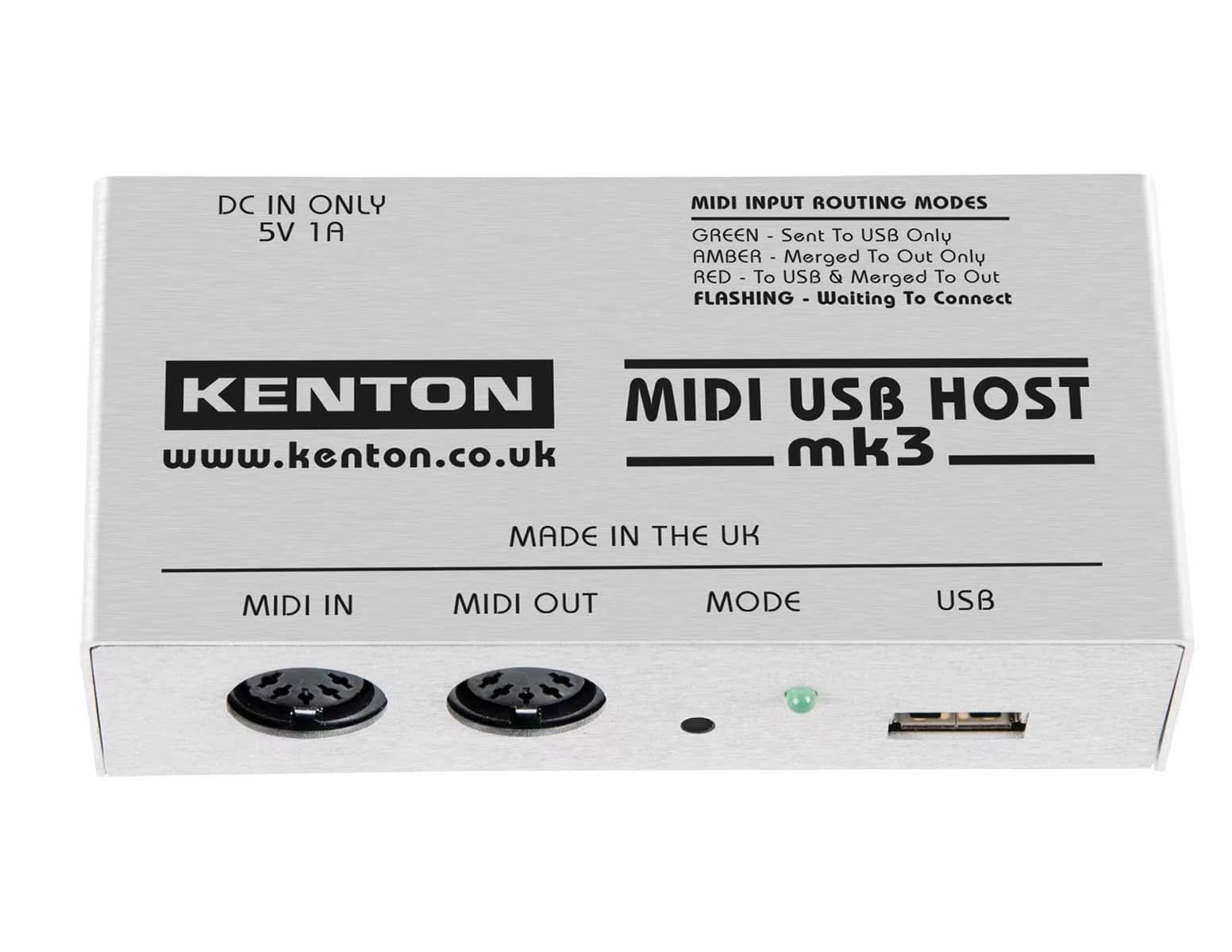 【保証残】KENTON MIDI USB HOST mk3 付属品全てあります MIDI-USB-HOST-Mk3 KENTON | 映像/音響機材のレンタルサービス | 株式