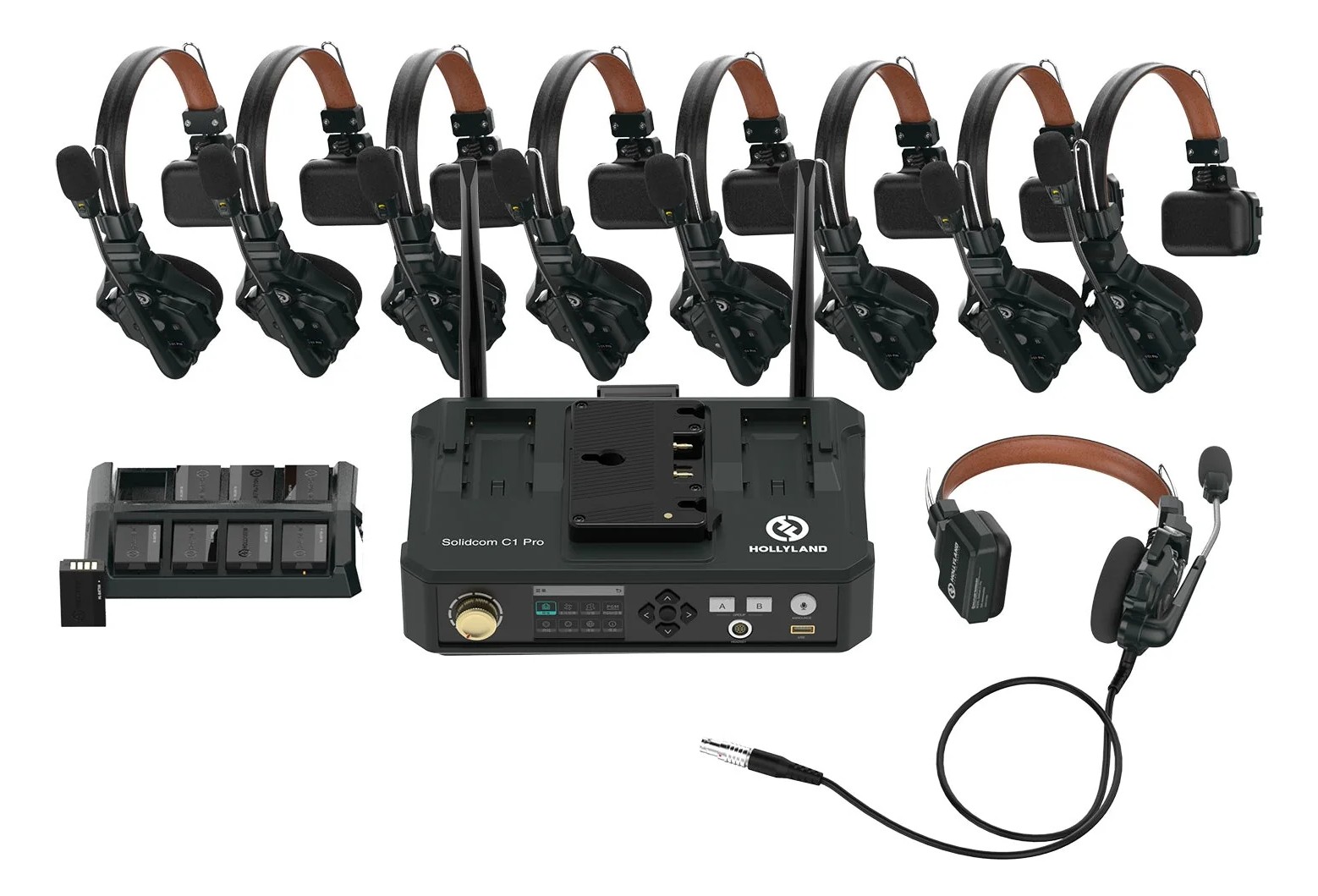 配信機器・PA機器・レコーディング機器 HOLLYLAND SOLIDCOM C1 HUB Solidcom-C1-Pro-HUB8S Hollyland | 映像/音響機材のレンタルサービス