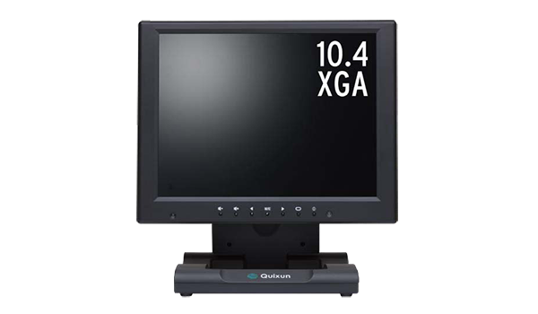QUIXUN QT-1006B 10.4インチ XGAディスプレイ モニター ① 【公式通販】