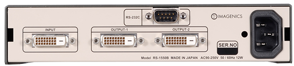 IMAGENICS RS-1550B　HDCP対応 シンクロナイザー ② HDCP対応DVIフレームシンクロナイザーIMAGENICSRS-1550B - 株式