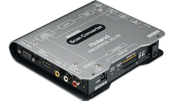 業務用ビデオカメラHDコンポ ーネント to コンポジットダウンコンバーター VC-1-SC Roland | 映像/音響機材のレンタルサービス | 株式会社